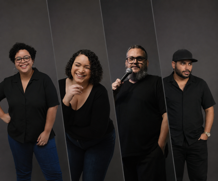 En la imagen: Laura Nanita, Jinita, Haru y Bebo Infante. Foto cortesía de los organizadores